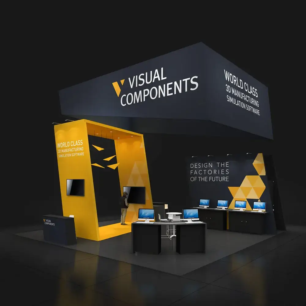 30x30 booth rental RLU3030 111 - image8