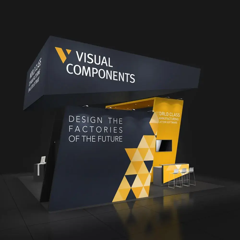 30x30 booth rental RLU3030 111 - image1