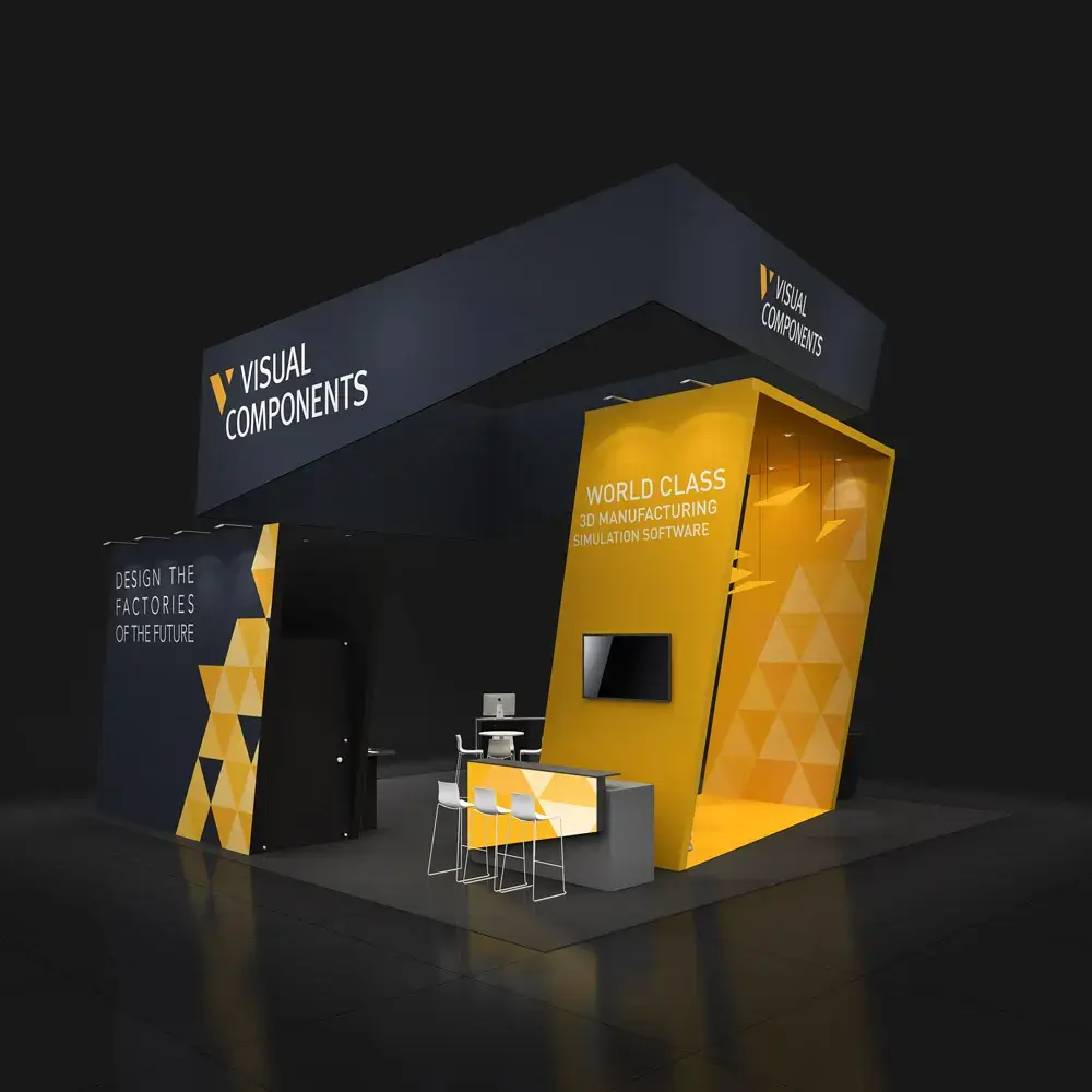 30x30 booth rental RLU3030 111 - image2