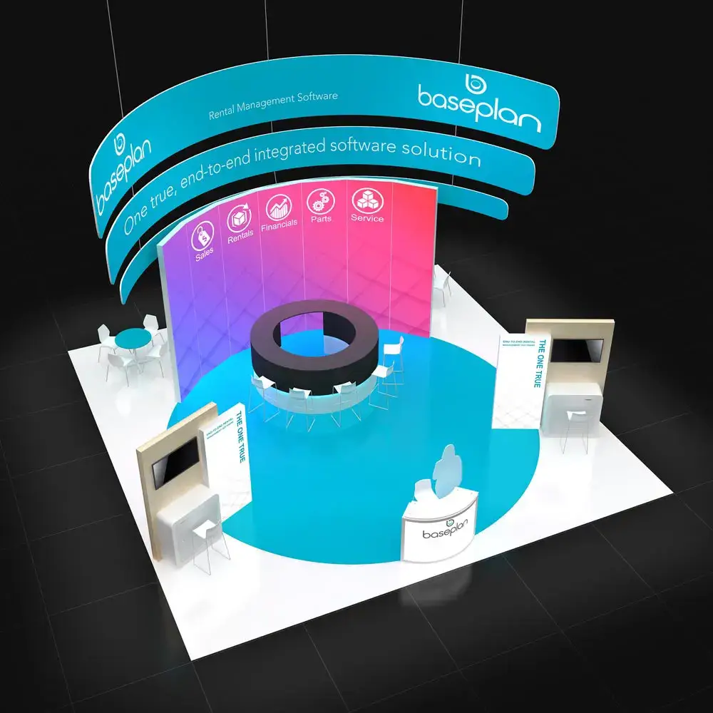 30x30 booth rental RLU3030 112 - image2