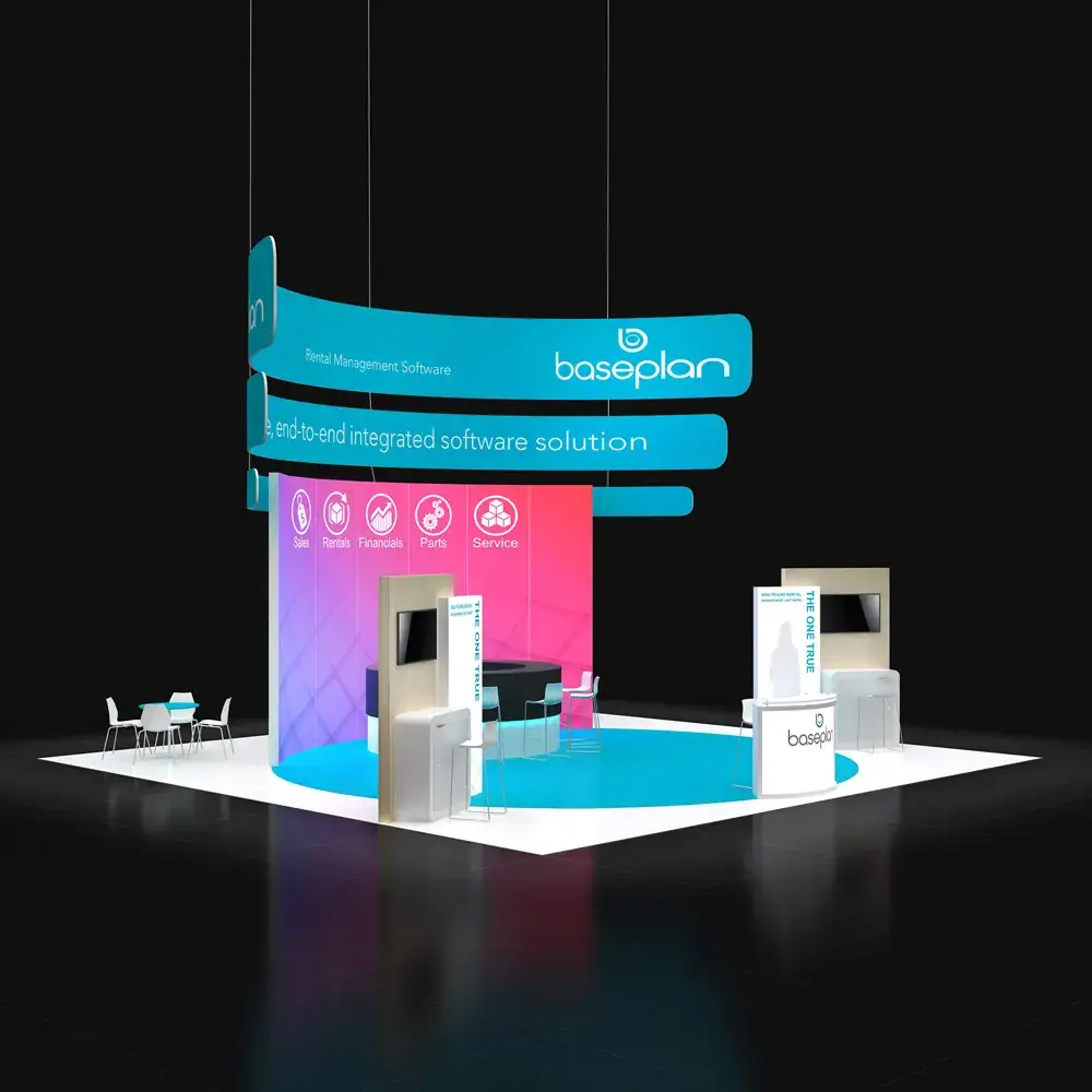 30x30 booth rental RLU3030 112 - image4