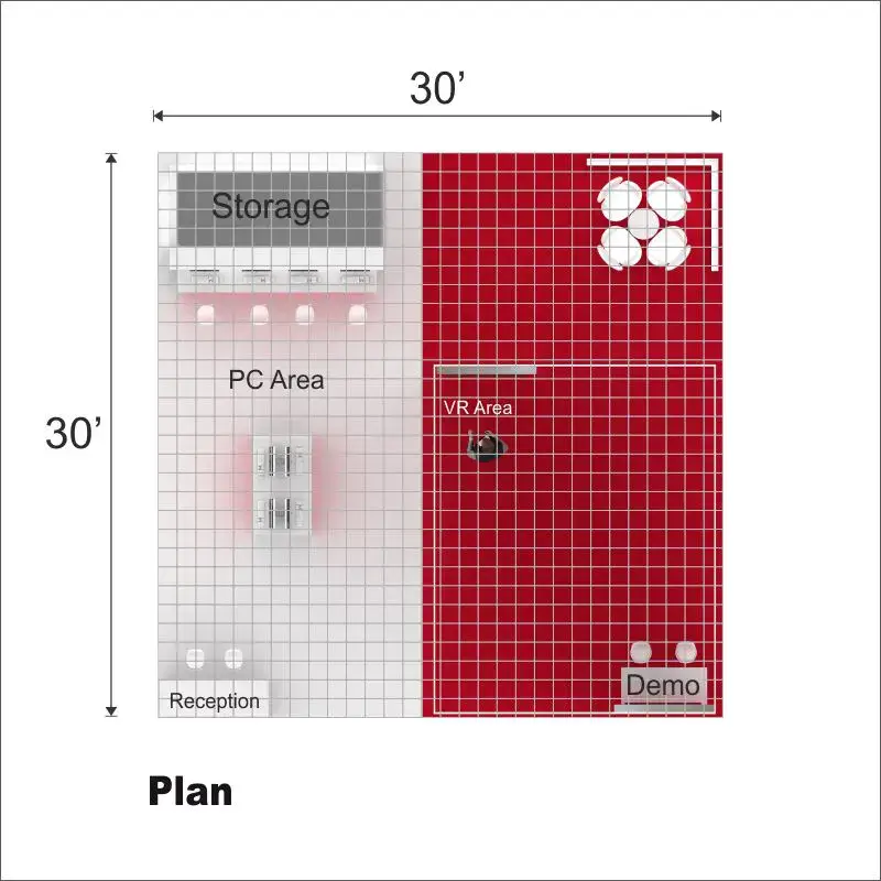 30x30 booth rental RLU3030 113 - image12
