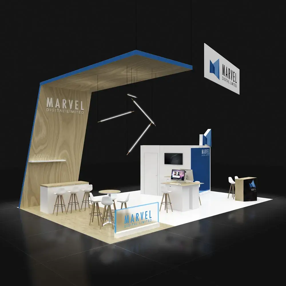 20x30 booth rental RLU2030 125 - image1