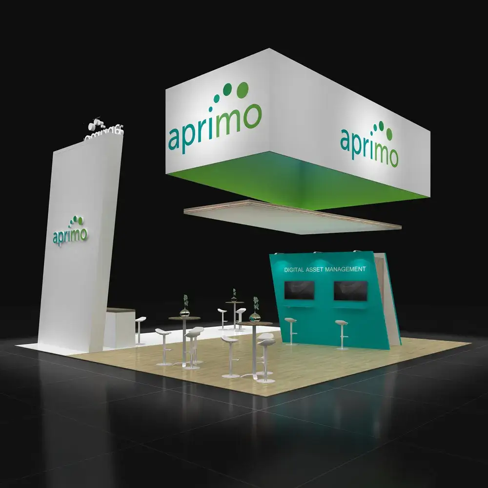 30x30 booth rental RLU3030 117 - image1