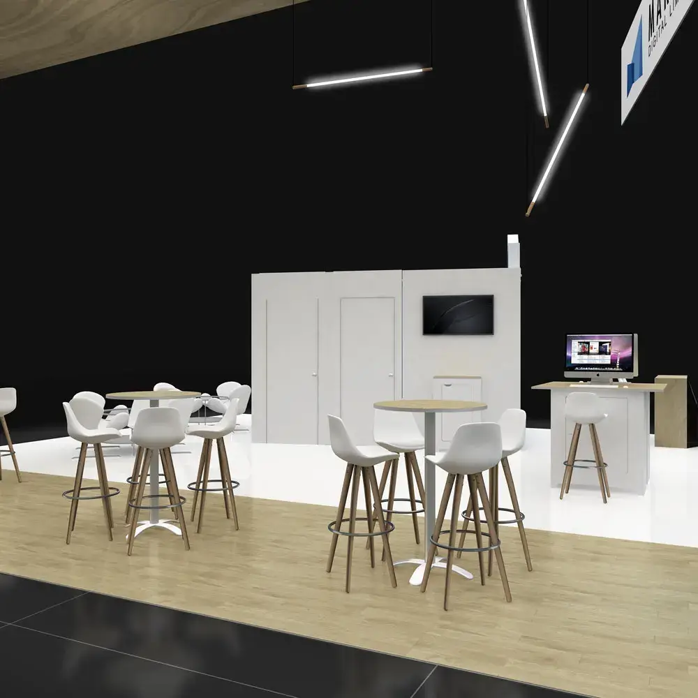 30x30 booth rental RLU3030 118 - image2