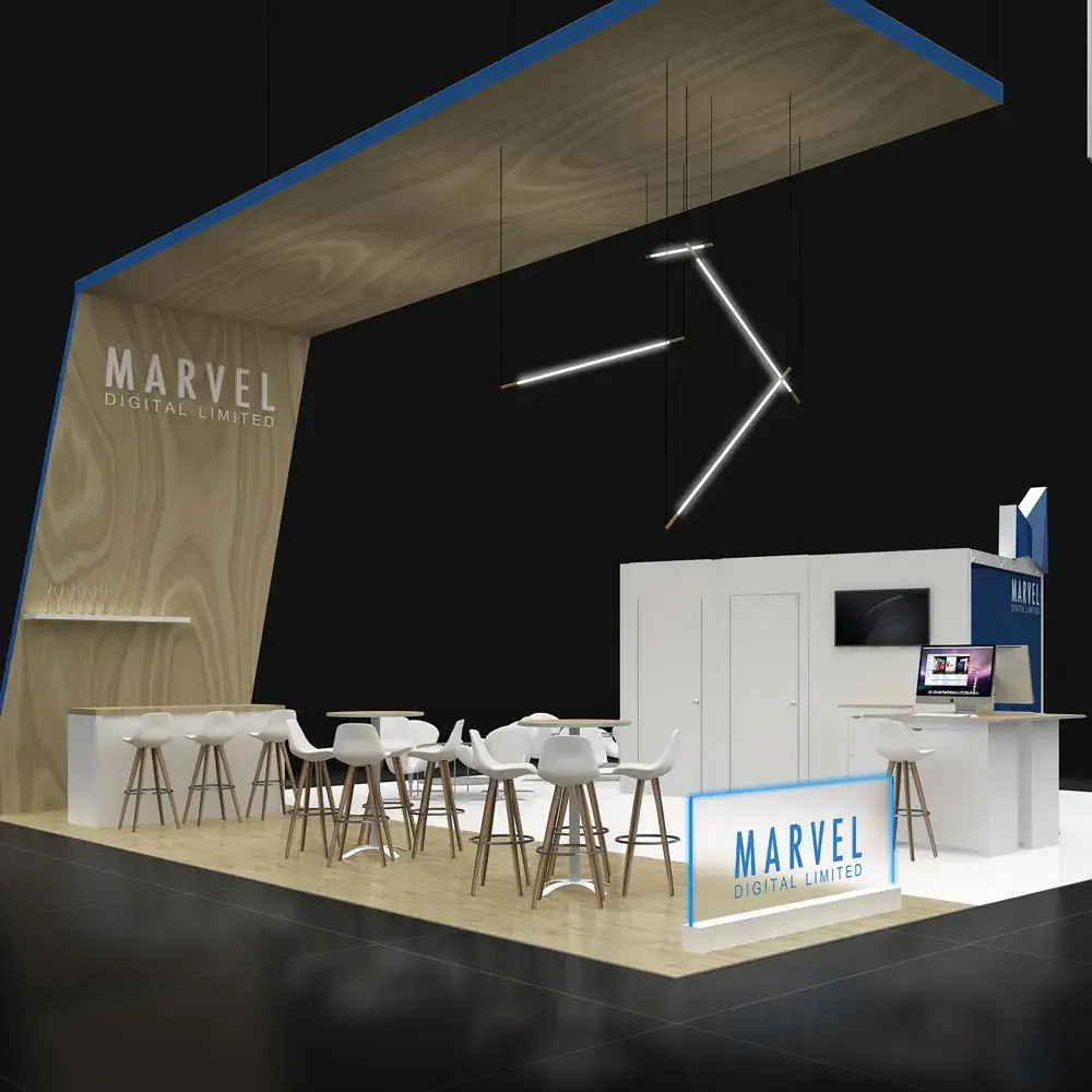30x30 booth rental RLU3030 118 - image1