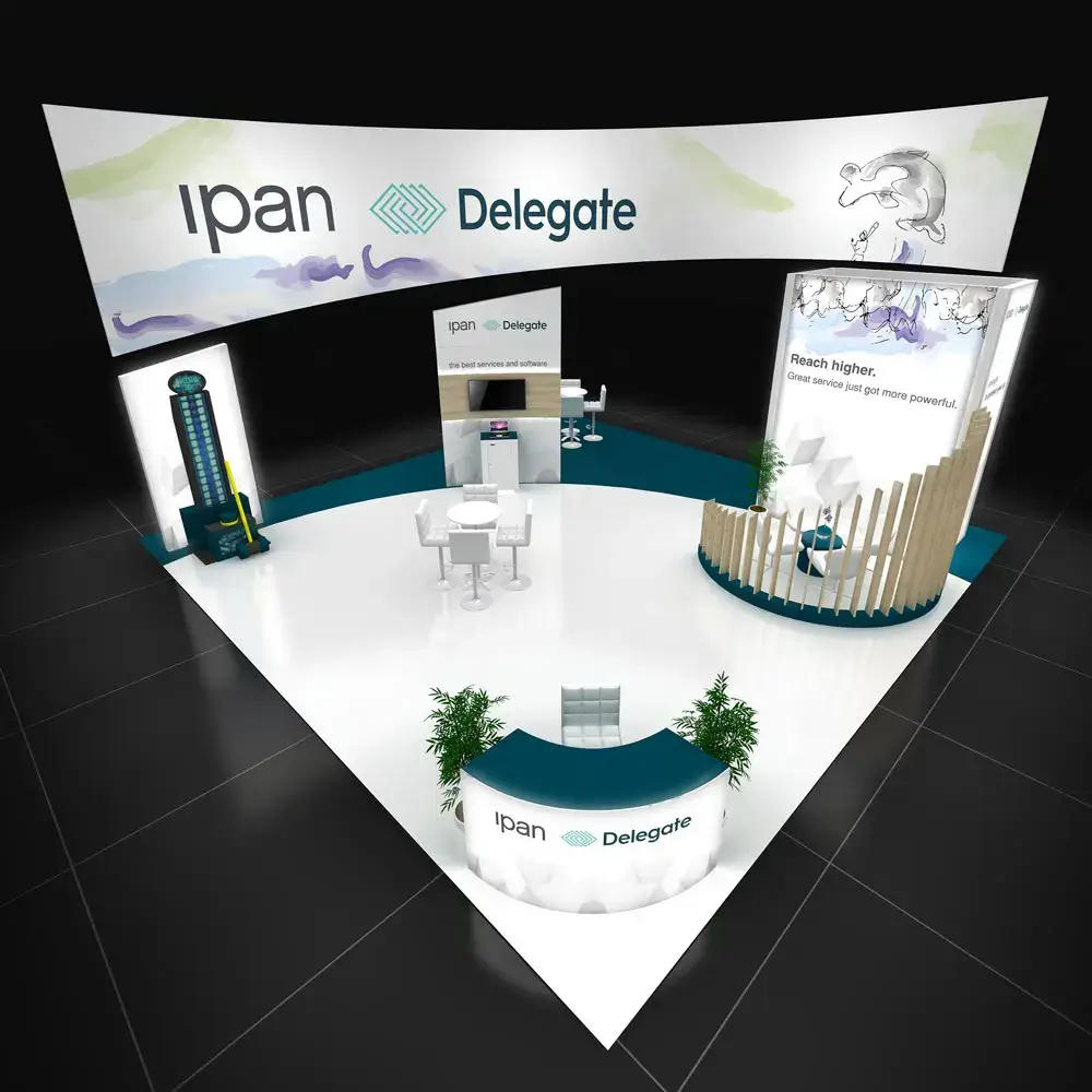 30x30 booth rental RLU3030 121 - image2