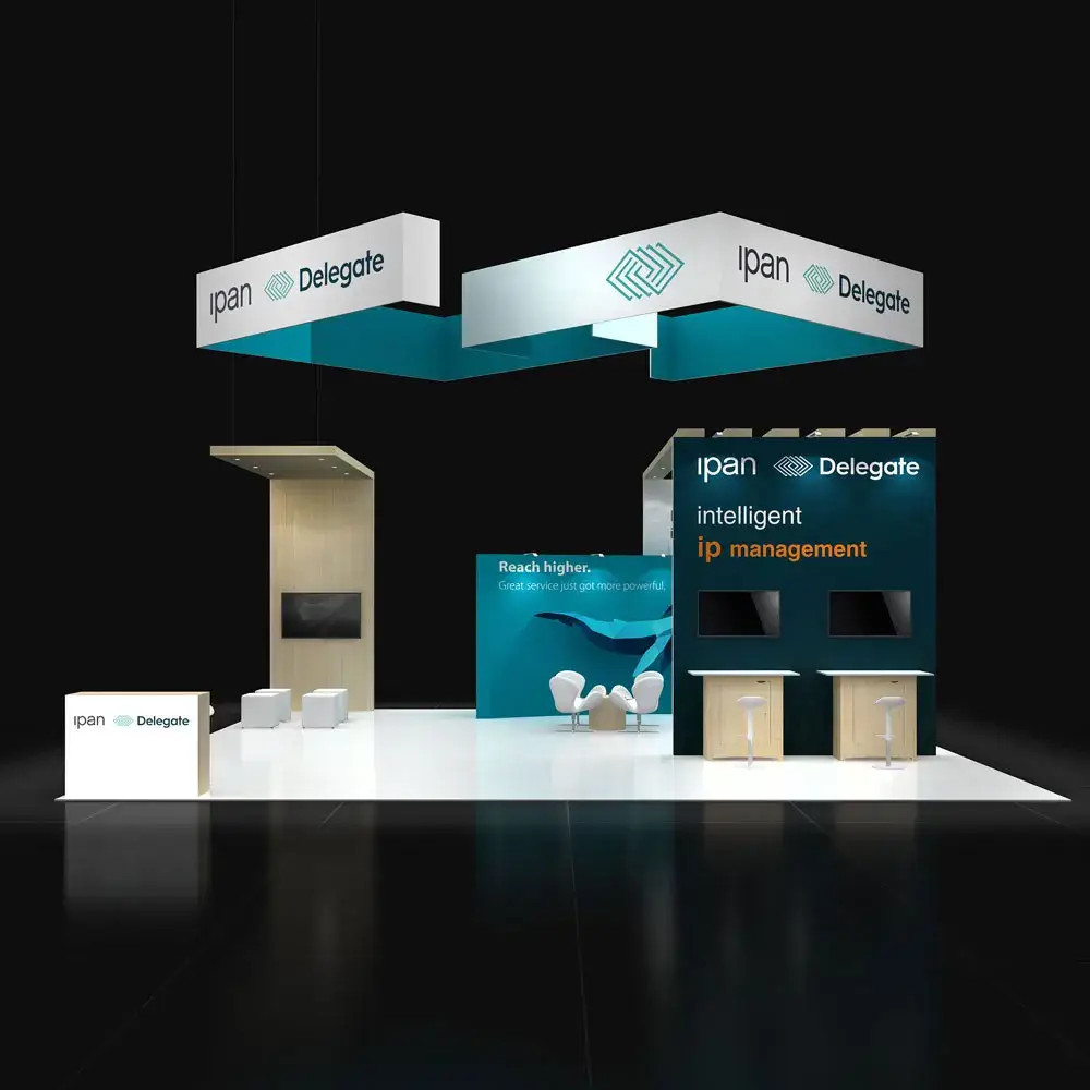 30x30 booth rental RLU3030 122 - image1