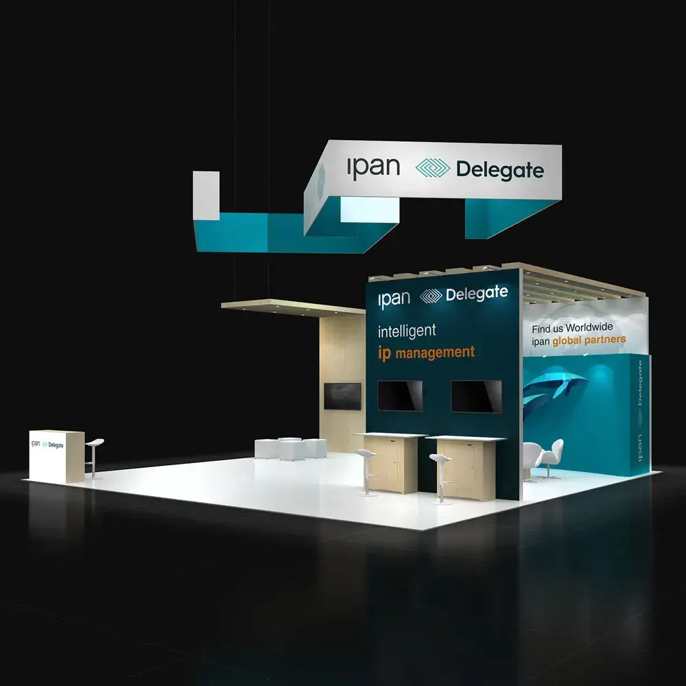 30x30 booth rental RLU3030 122 - image2