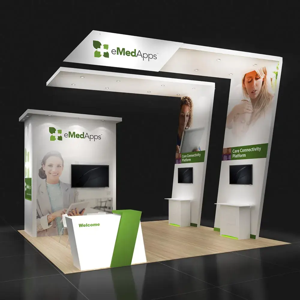 20x20 booth rental YRLU2020 151 - image1