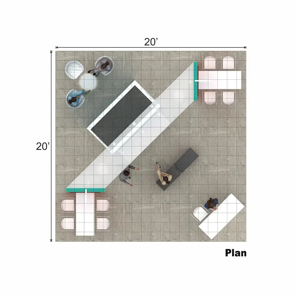 20x20 booth rental GRLU2020 153 - image8