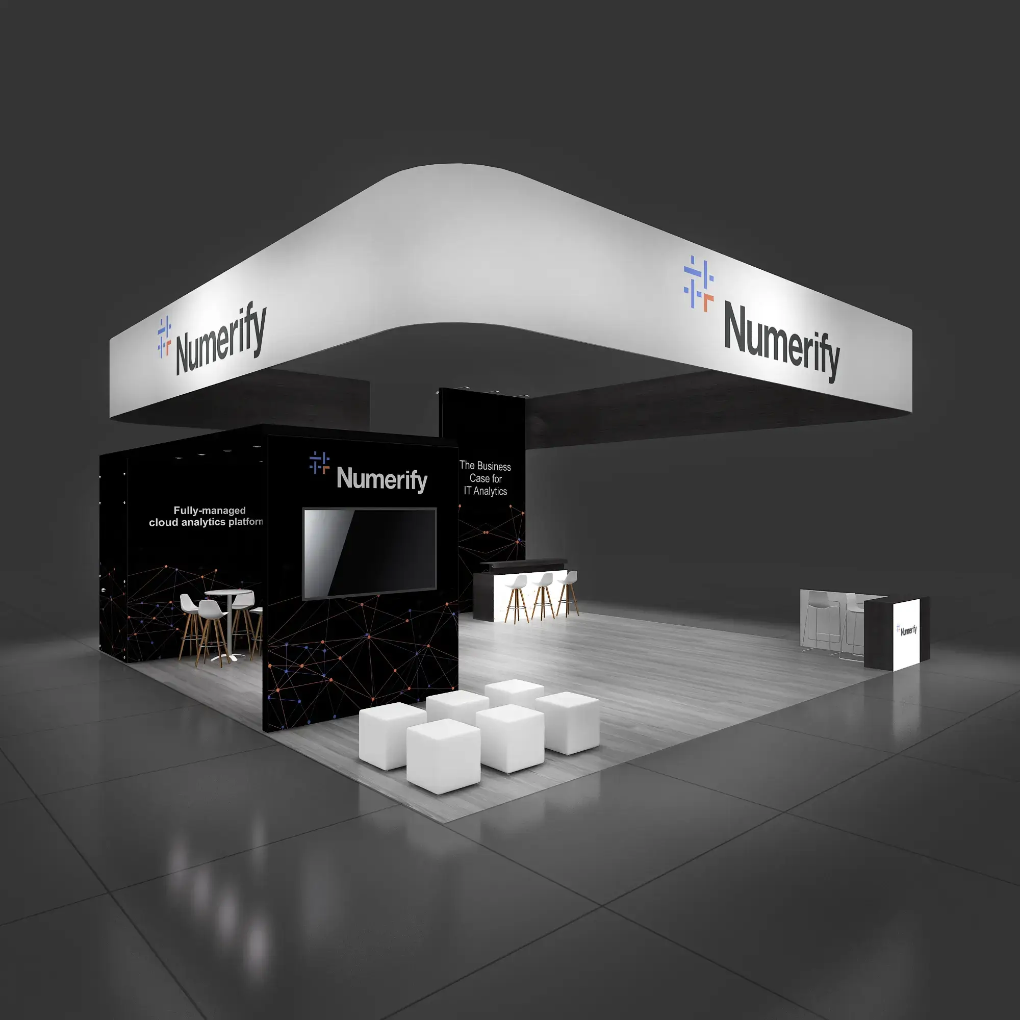 30x30 booth rental RLU3030 125 - image1