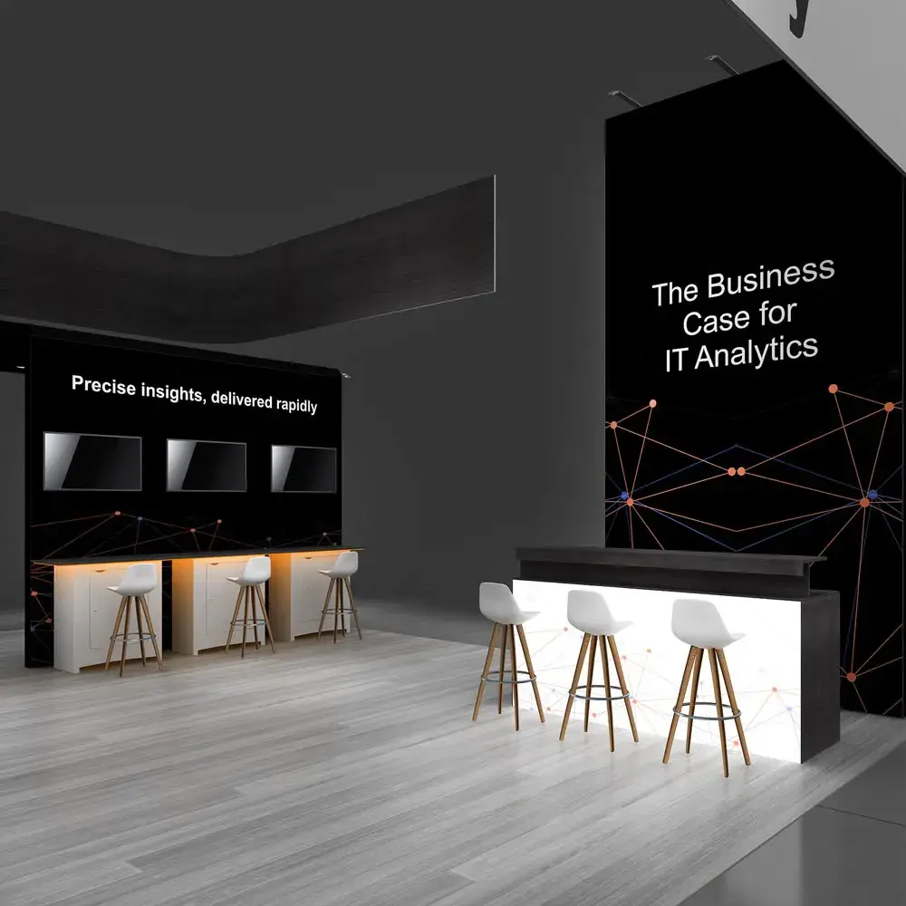 30x30 booth rental RLU3030 125 - image3