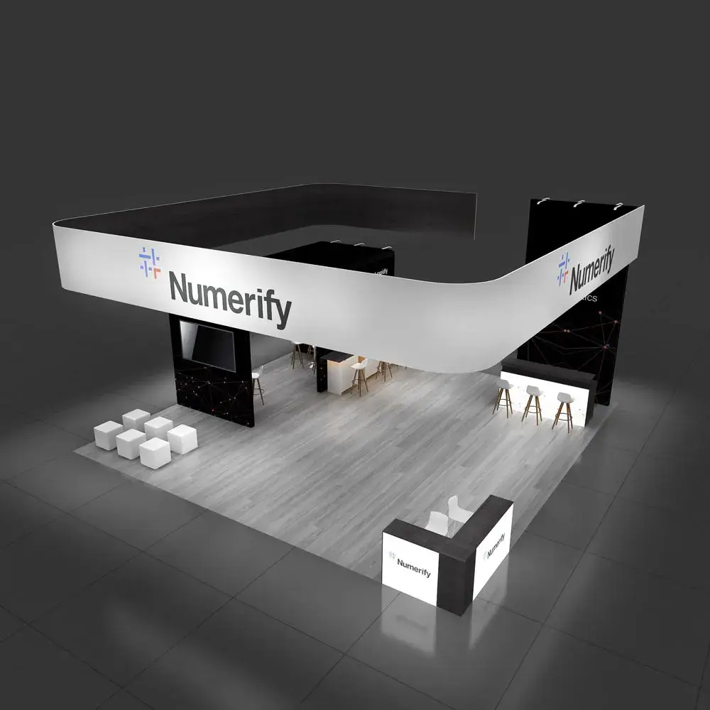 30x30 booth rental RLU3030 125 - image4