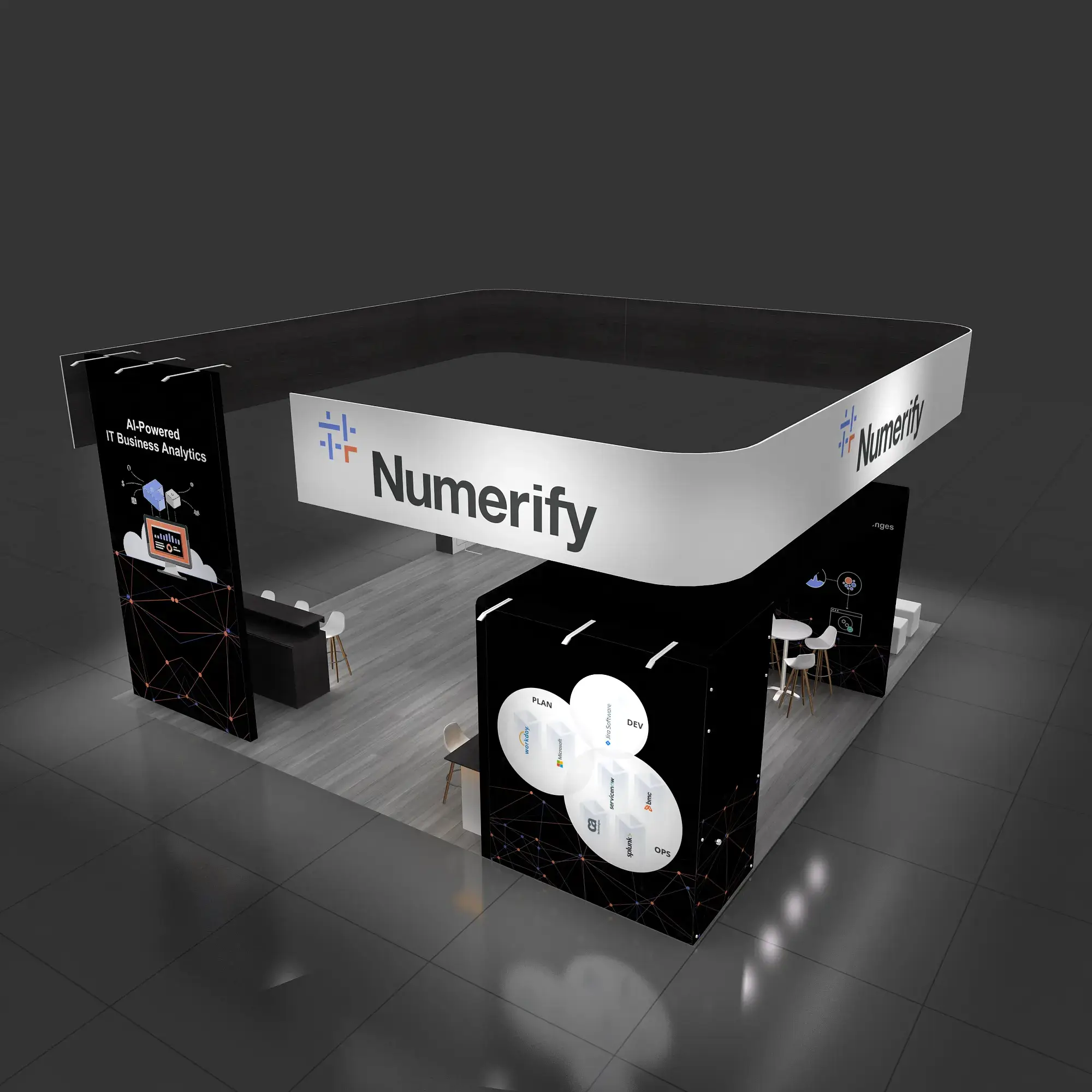 30x30 booth rental RLU3030 125 - image6