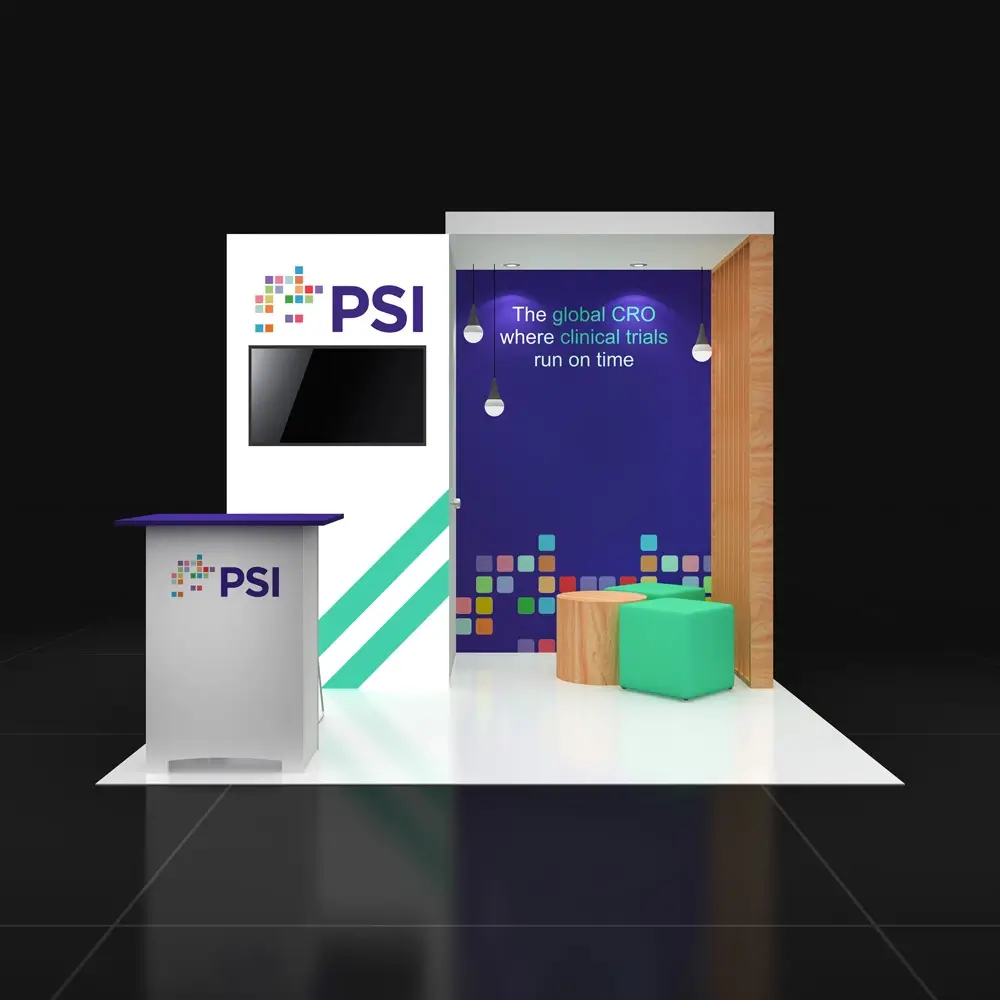 10x10 booth rental YRLU1010 25 - image1
