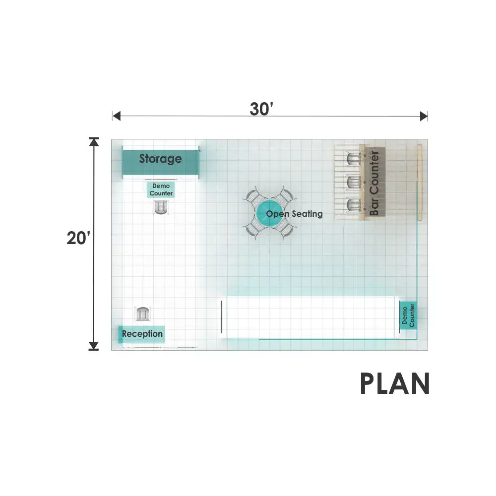 20x30 booth rental RLU2030 140 - image7