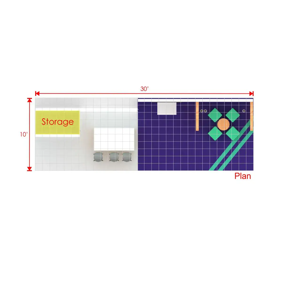 10x30 booth rental RLU1030 30 - image6