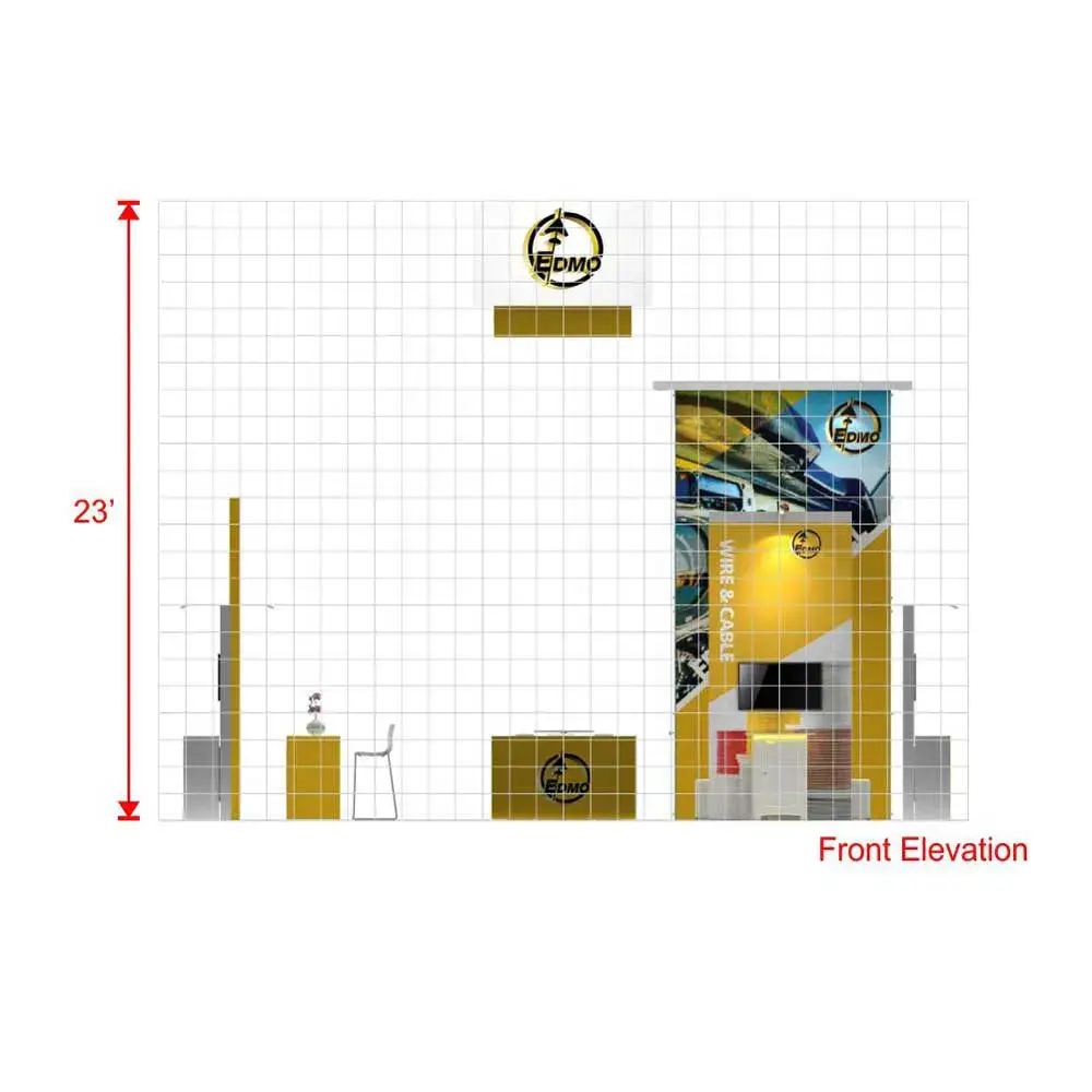30x30 booth rental RLU3030 128 - image7