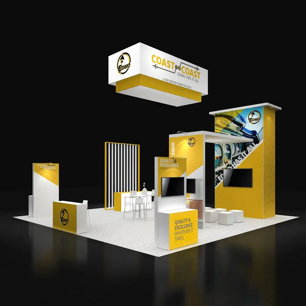 30x30 booth rental RLU3030 128 - image2
