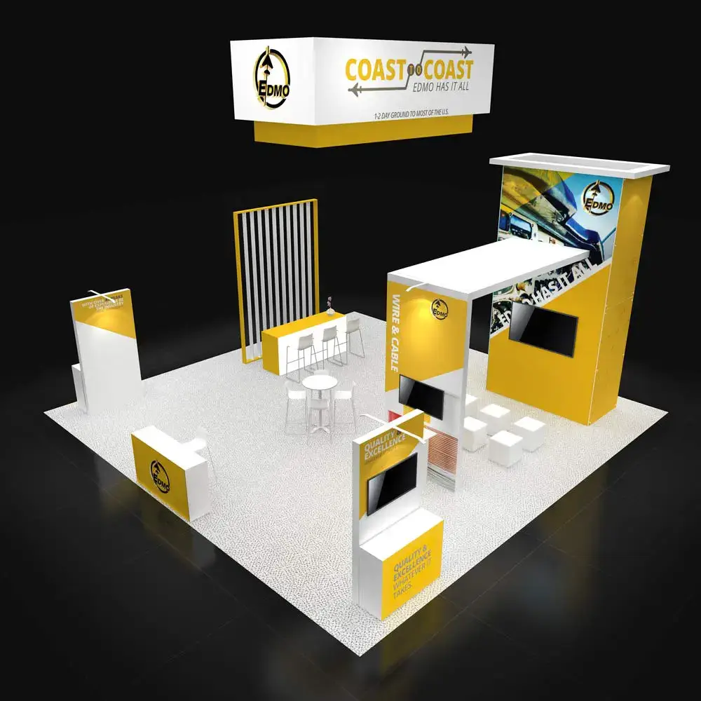 30x30 booth rental RLU3030 128 - image3