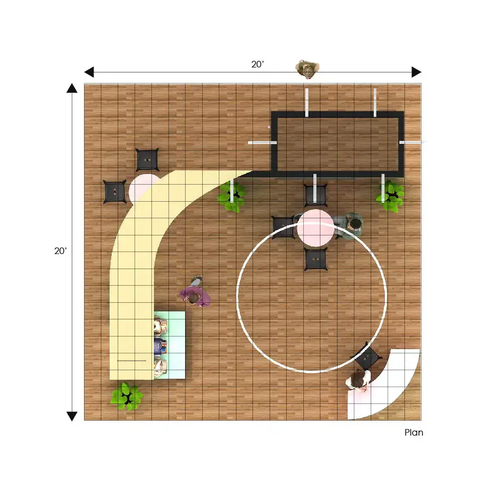 20x20 booth rental BRLU2020 158 - image8