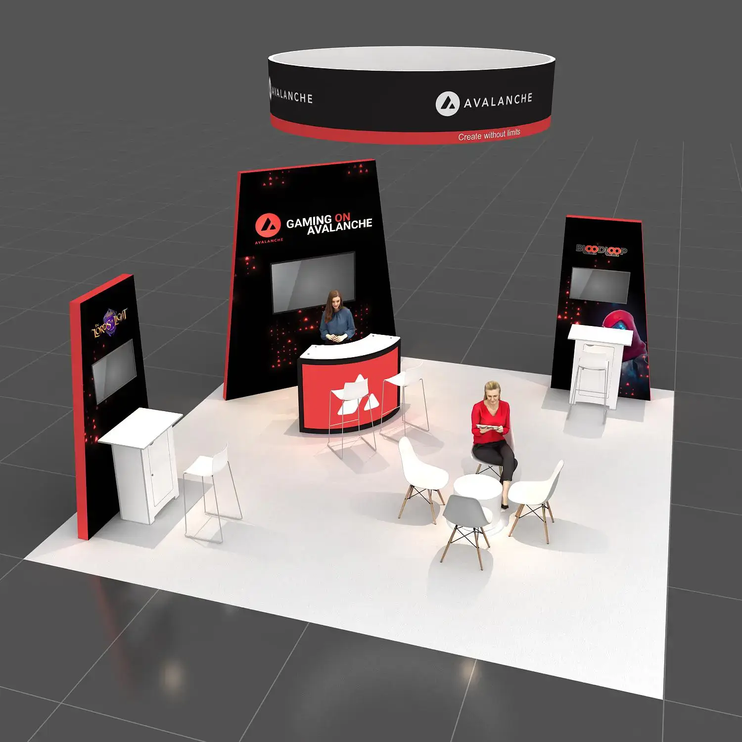 20x20 booth rental GRLU2020 161 - image3