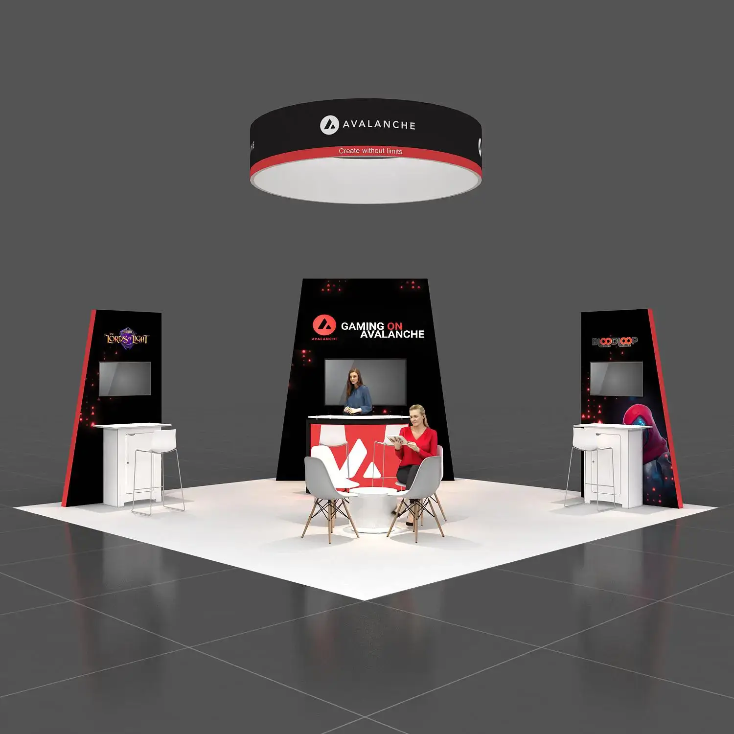 20x20 booth rental GRLU2020 161 - image1