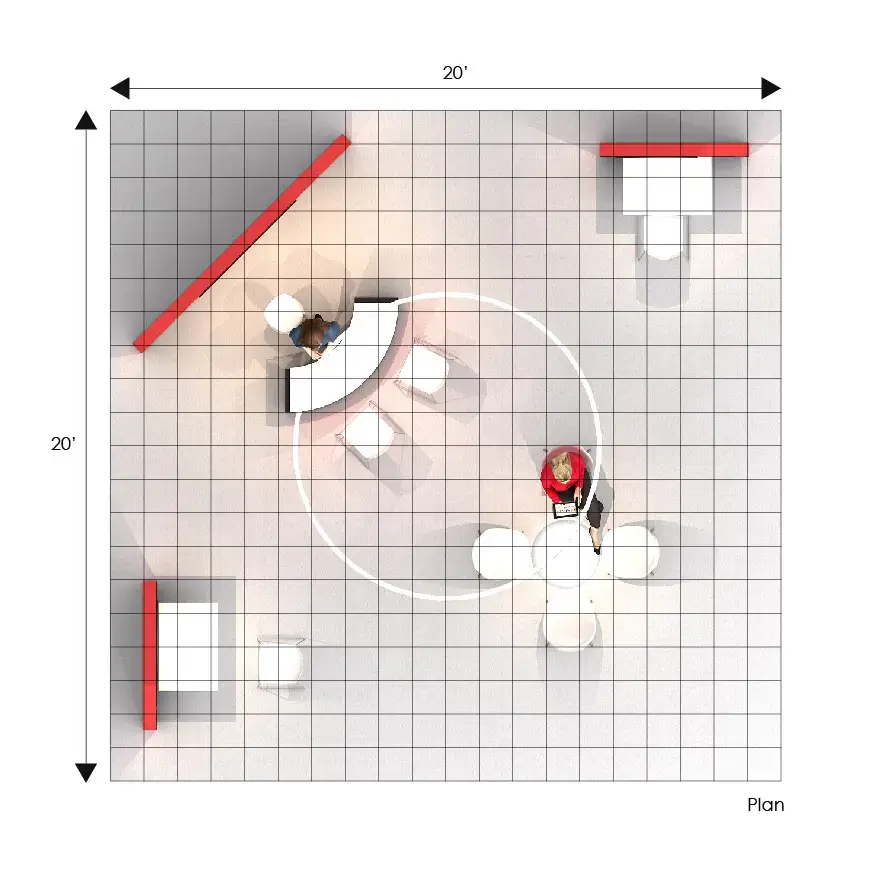 20x20 booth rental GRLU2020 161 - image5