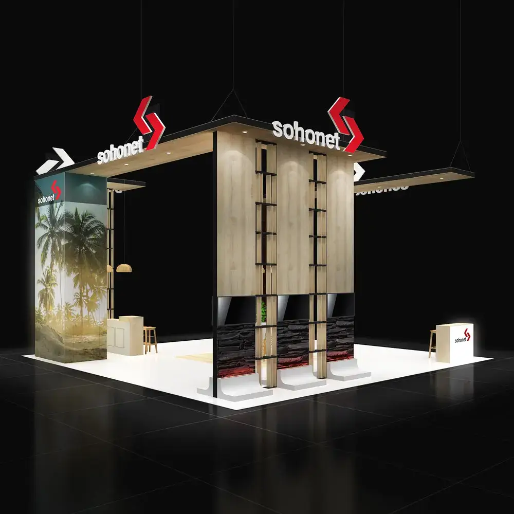 30x30 booth rental RLU3030 130 - image1