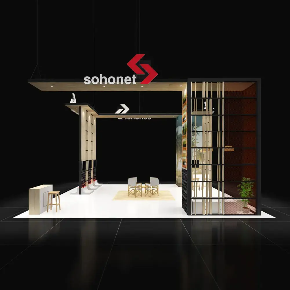 30x30 booth rental RLU3030 130 - image6