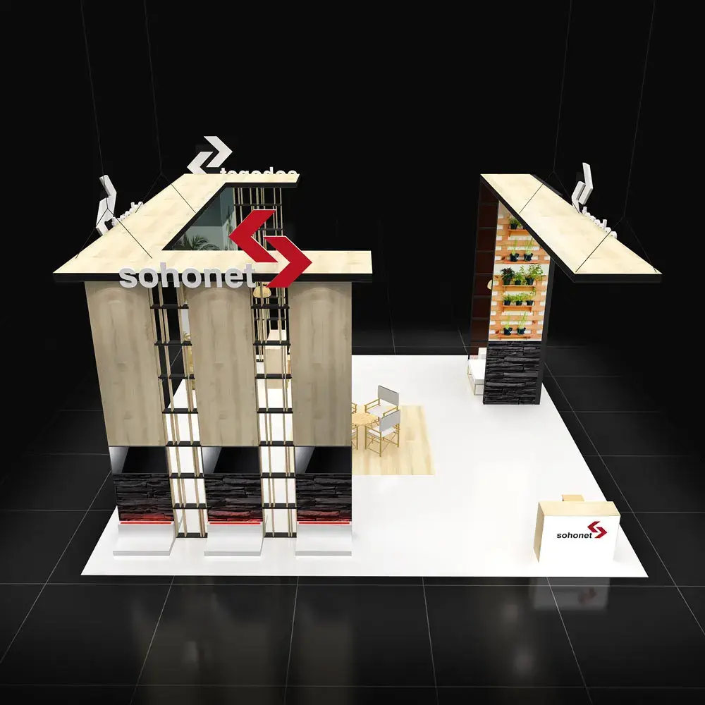 30x30 booth rental RLU3030 130 - image9