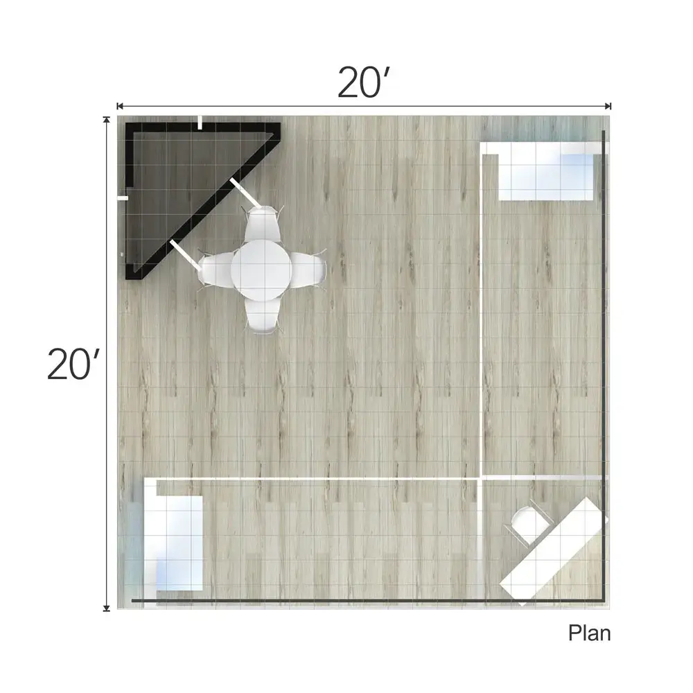 20x20 booth rental YRLU2020 163 - image8