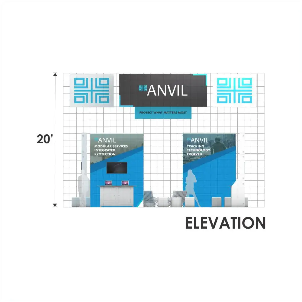 30x30 booth rental RLU3030 03 - image6