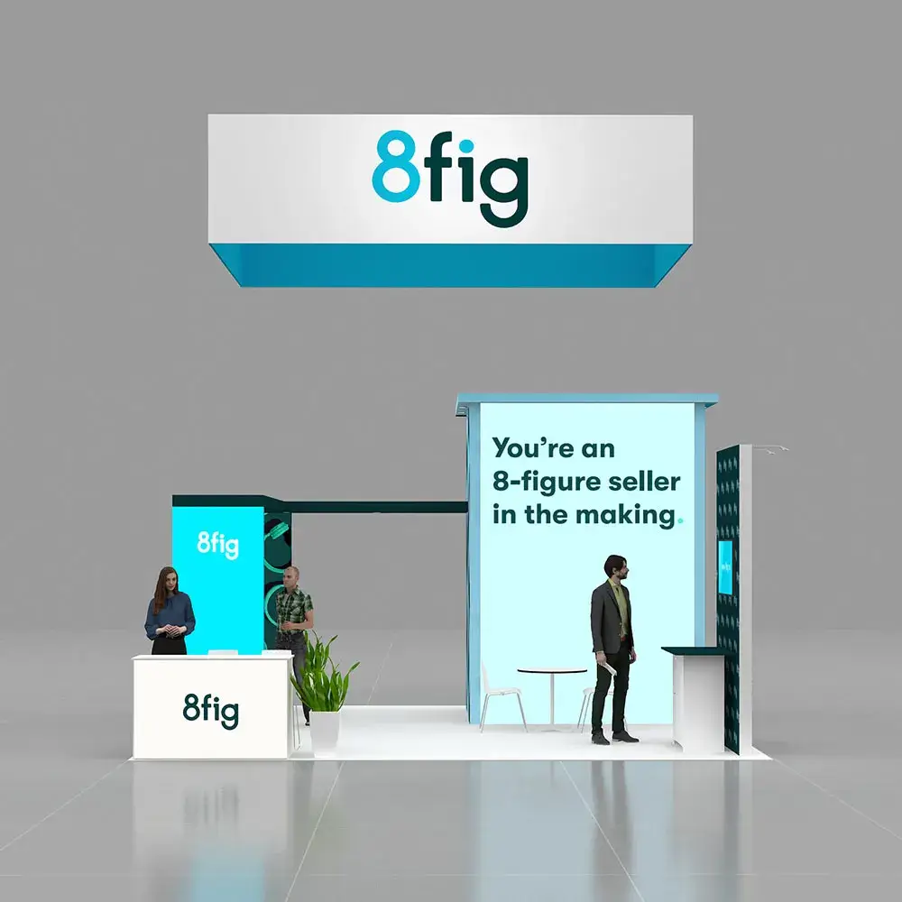 20x20 booth rental GRLU2020 04 - image1