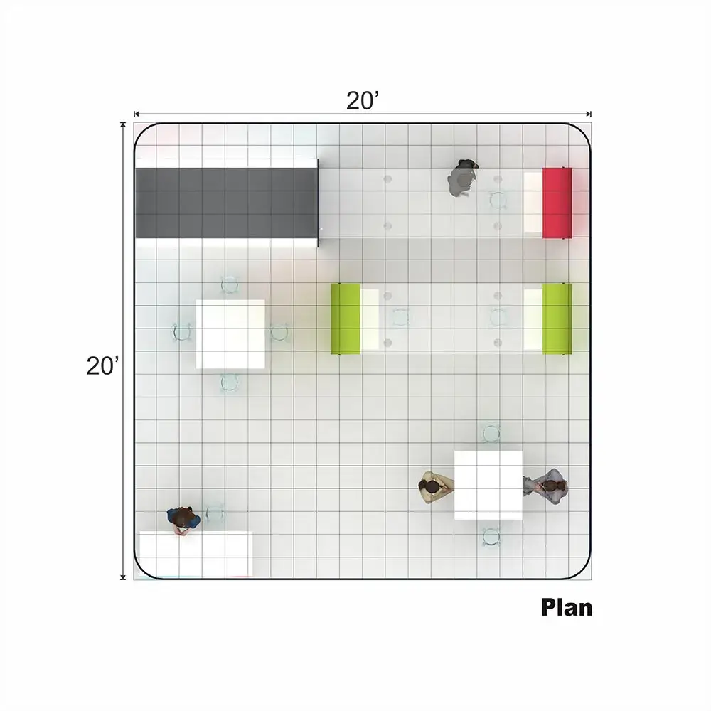 20x20 booth rental YRLU2020 166 - image9