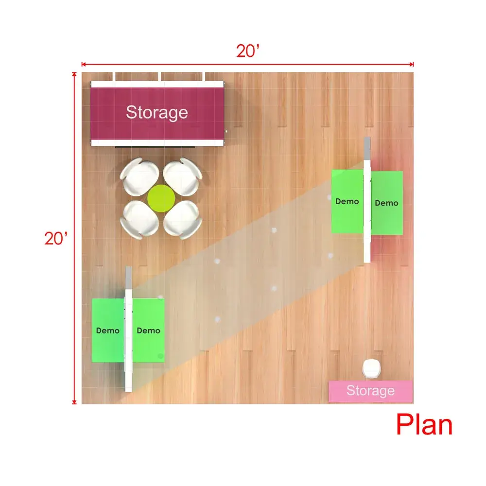 20x20 booth rental YRLU2020 171 - image9