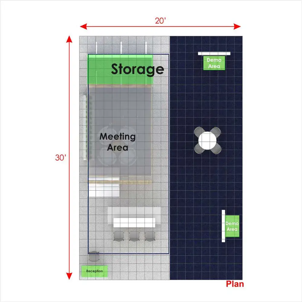 20x30 booth rental RLU2030 154 - image11