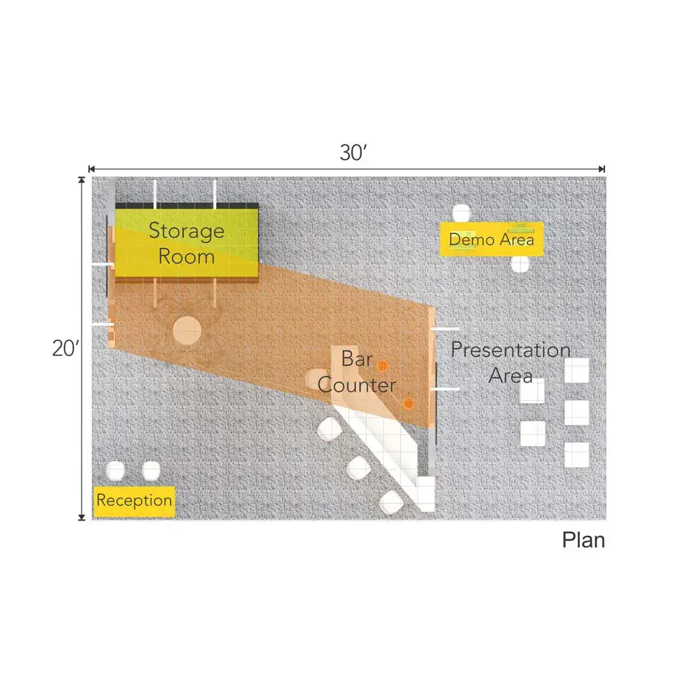 20x30 booth rental RLU2030 155 - image9
