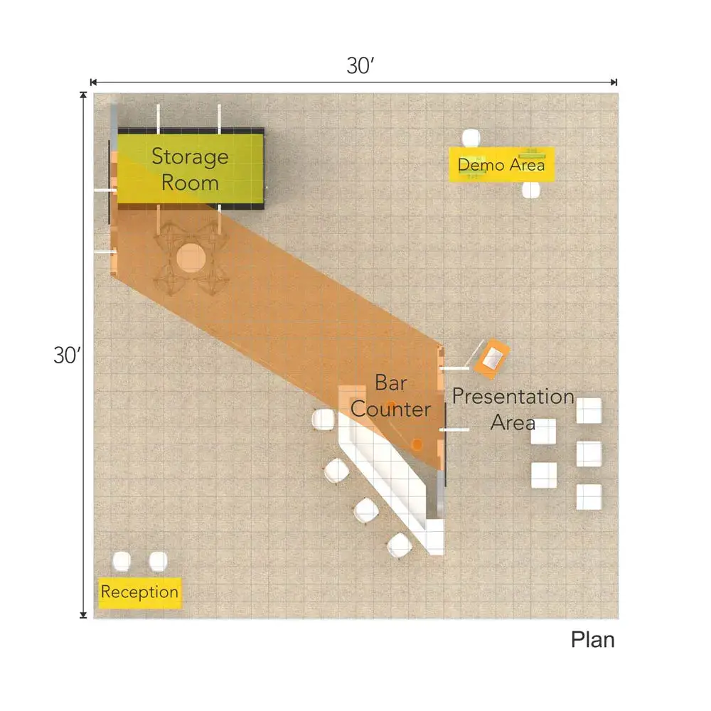 30x30 booth rental RLU3030 136 - image8