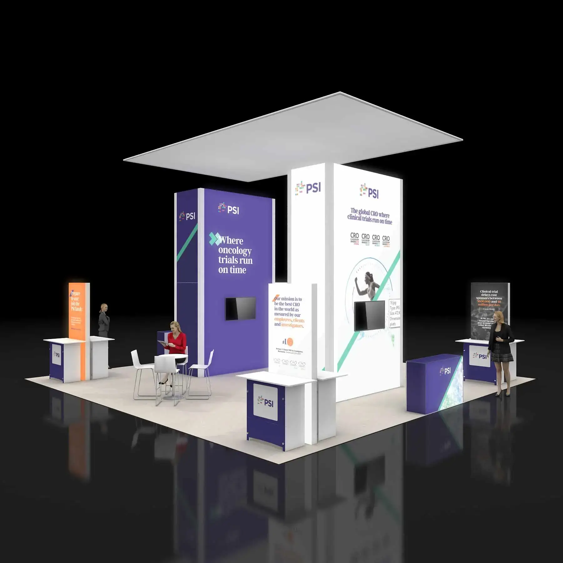 30x30 booth rental RLU3030 05 - image2