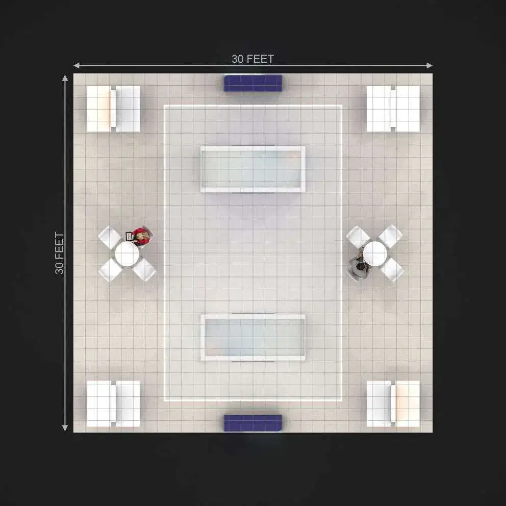 30x30 booth rental RLU3030 05 - image8