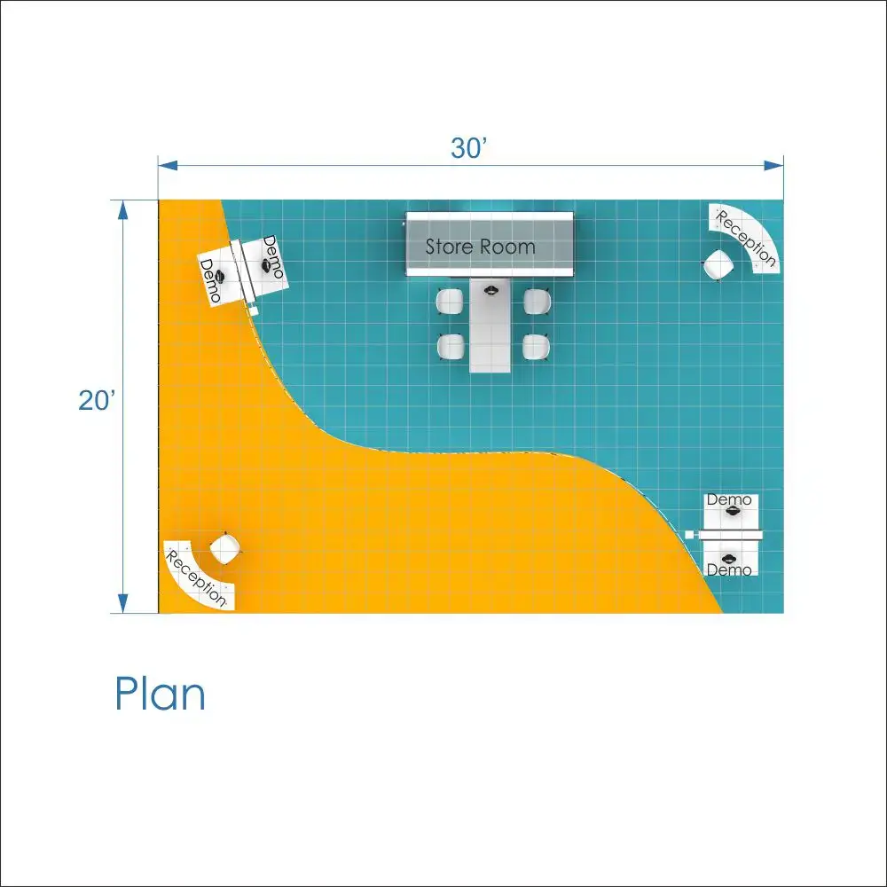 20x30 booth rental RLU2030 158 - image9