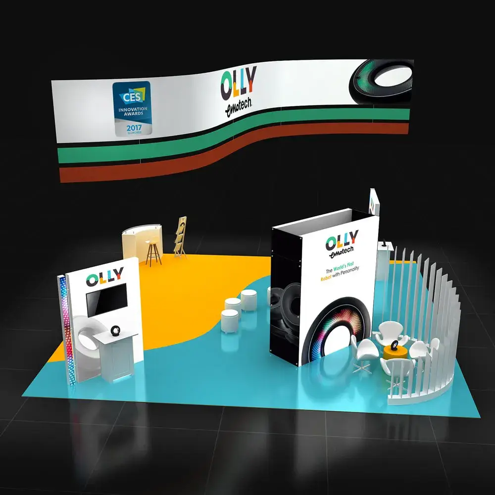 30x30 booth rental RLU3030 139 - image1