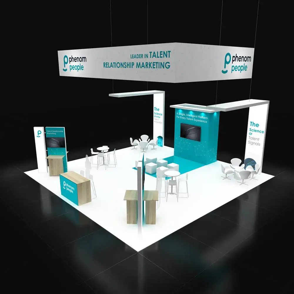 30x30 booth rental RLU3030 140 - image1