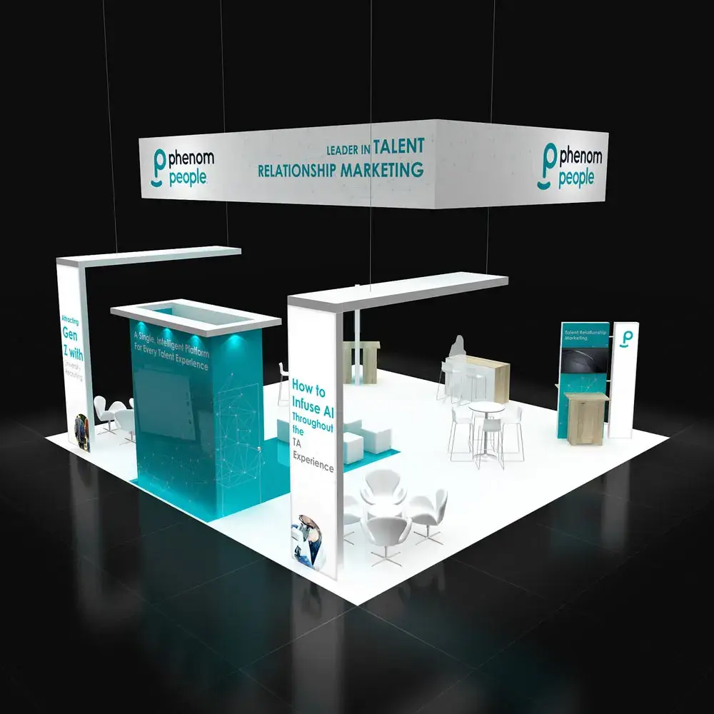 30x30 booth rental RLU3030 140 - image2