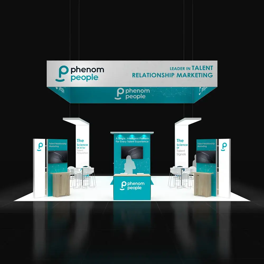 30x30 booth rental RLU3030 140 - image4