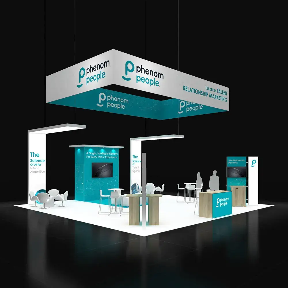 30x30 booth rental RLU3030 140 - image5