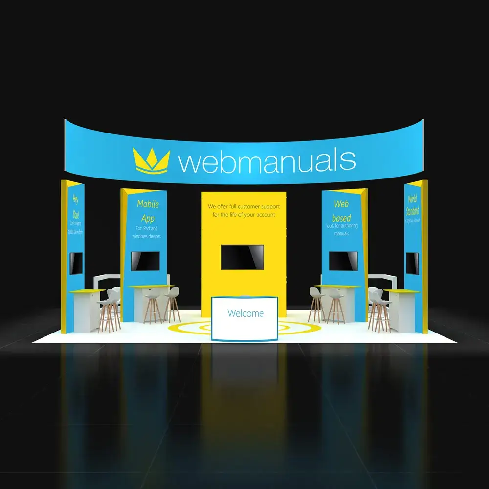 30x30 booth rental RLU3030 142 - image1