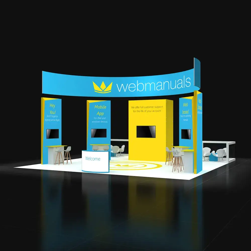 30x30 booth rental RLU3030 142 - image2